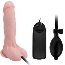 BAILE - DILDO VIBRANTE E INFLVEL REALISTA 18.8 CM - Sexshoptuga  Sexshoptuga 