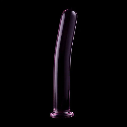 NEBULA SERIES BY IBIZA - MODELO 8 DILDO VIDRO BOROSILICADO TRANSPARENTE 14.5 CM -O- 2 CM - Sexshoptuga 