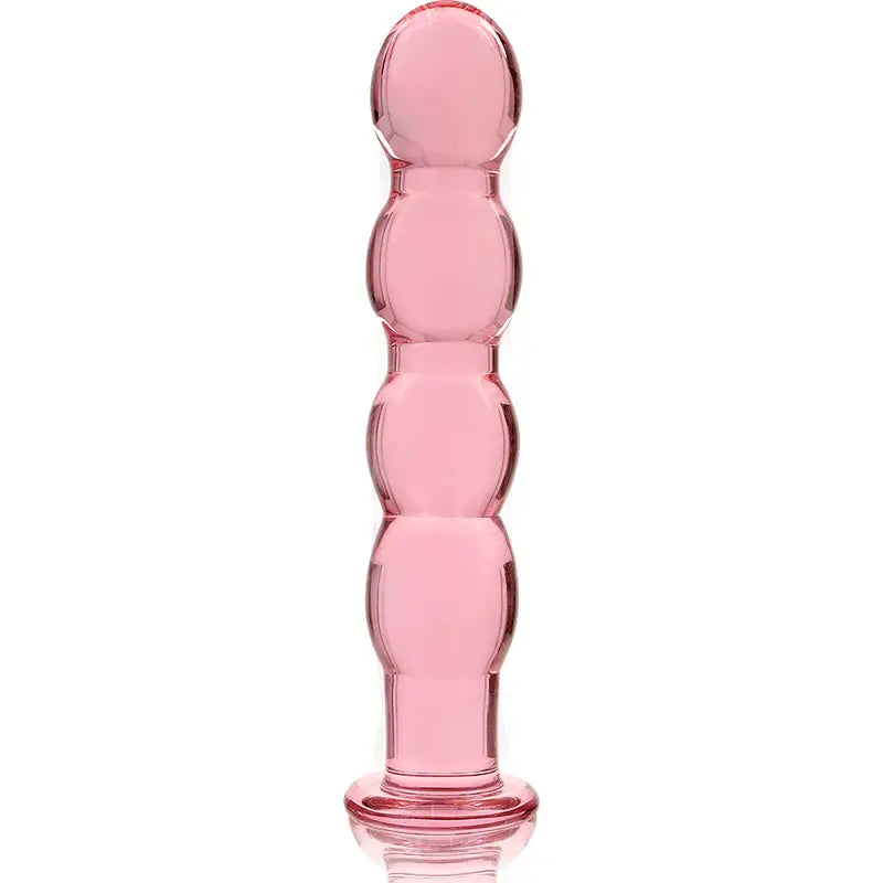 NEBULA SERIES BY IBIZA - MODELO 10 DILDO VIDRO BOROSILICADO TRANSPARENTE 16.5 CM -O- 3.5 CM - Sexshoptuga 