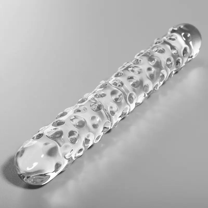 Dildo Vidro Borosilicado Transparente Nebula Series by Ibiza 18.5 cm