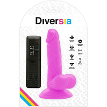 DIVERSIA - FLEXÍVEL VIBRATÓRIO ROXO 17 CM -O- 3.3 CM - Sexshoptuga  Sexshoptuga 