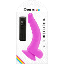 DIVERSIA -VIBRAO FLEXÍVEL DIVERSIA ROXO 21.5 CM -O- 4.5 CM - Sexshoptuga  Sexshoptuga 