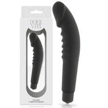 DOLCE VITA - REALISTIC PLEASURE BLACK SILICONE - Sexshoptuga  Sexshoptuga 