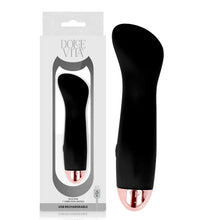 DOLCE VITA - VIBRADOR RECARREGÁVEL ONE BLACK 10 SPEED - Sexshoptuga  Sexshoptuga 