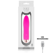 DOLCE VITA - VIBRADOR RECARREGÁVEL QUATRO PINK 7 VELOCIDADES - Sexshoptuga  Sexshoptuga 