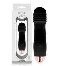 DOLCE VITA - VIBRADOR RECARREGÁVEL TRÊS PRETO 7 VELOCIDADE - Sexshoptuga  Sexshoptuga 