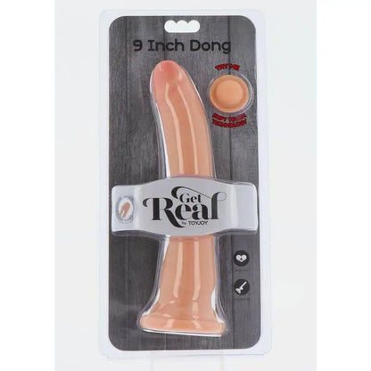 GET REAL - DONG DUAL DENSIDADE PELE 20,5 CM - Sexshoptuga 