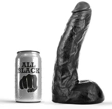 ALL BLACK - DONG 22 CM - Sexshoptuga  Sexshoptuga 