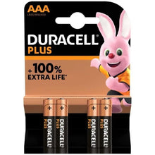 DURACELL - BATERIA ALCALINA PLUS POWER 100 AAA LR03 4 UNIDADE - Sexshoptuga  Sexshoptuga 