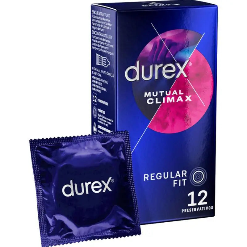 DUREX - CLIMAX MUTUO 12 UNIDADES - Sexshoptuga 