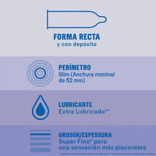 DUREX - INVISÍVEL EXTRA LUBRIFICADO 12 UNIDADES - Sexshoptuga  Sexshoptuga 