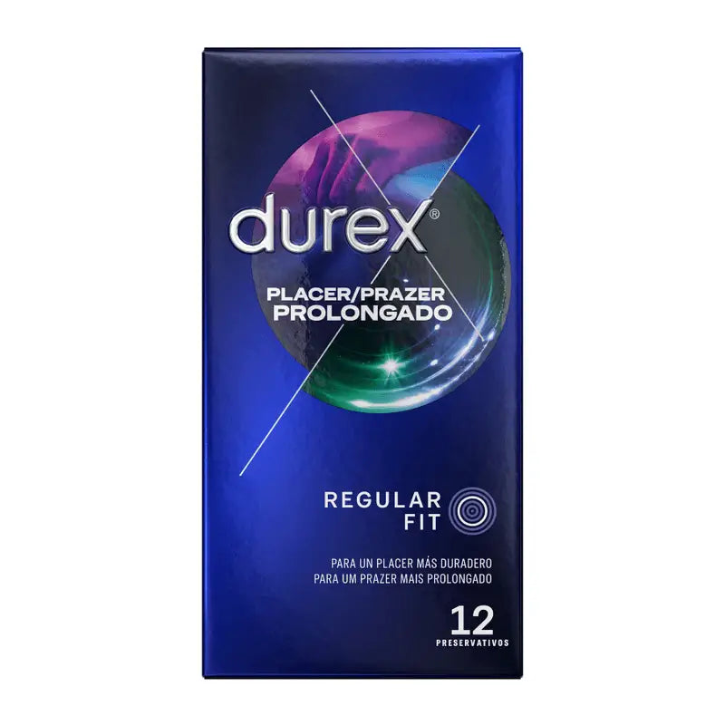 DUREX - PRAZER PROLONGADO ATRASADO 12 UNIDADES - Sexshoptuga 