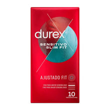 DUREX - SENSITIVO SLIM FIT 10 UNIDADES - Sexshoptuga  Sexshoptuga 