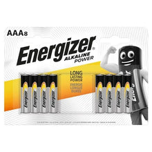 ENERGIZER - BATERIA ALCALINA POTÊNCIA AAA LR03 8 UNIDADE - Sexshoptuga  Sexshoptuga 