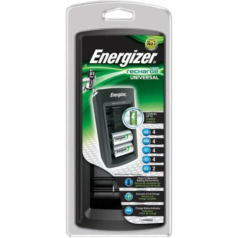 ENERGIZER - CARREGADOR UNIVERSAL PARA BATERIAS - Sexshoptuga 