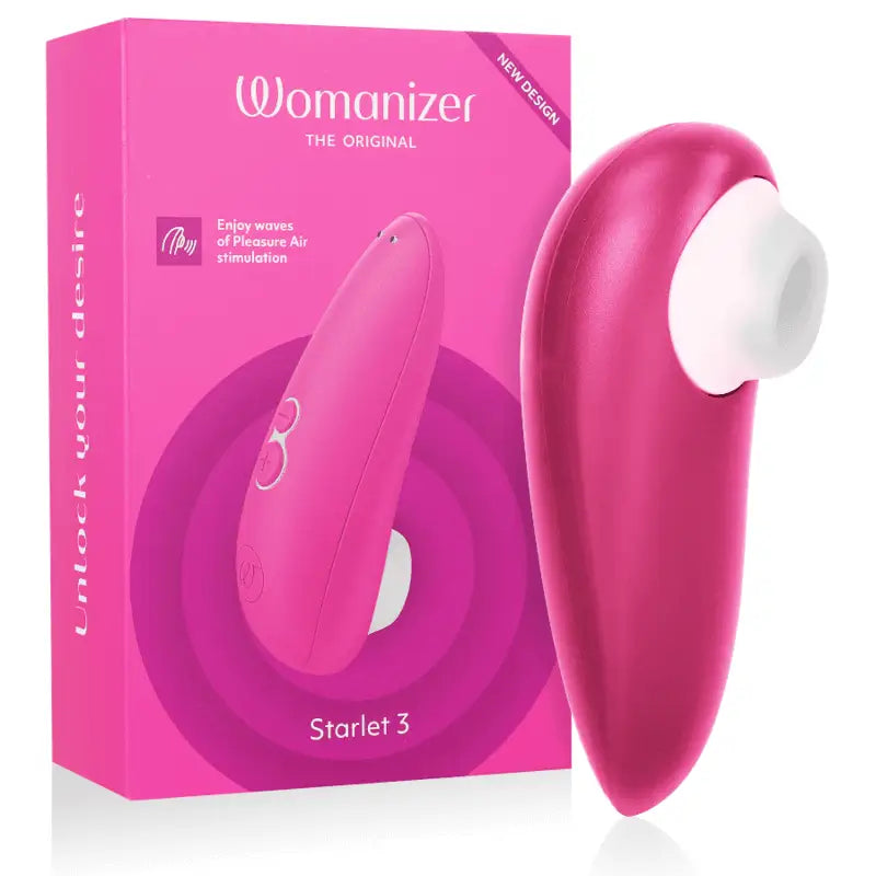 WOMANIZER - STARLET 3 ESTIMULADOR CLITORIAL ROSA - Sexshoptuga 