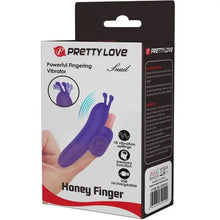 PRETTY LOVE - SNAIL ESTIMULADOR DE DEDO ROXO PODEROSO - Sexshoptuga  Sexshoptuga 