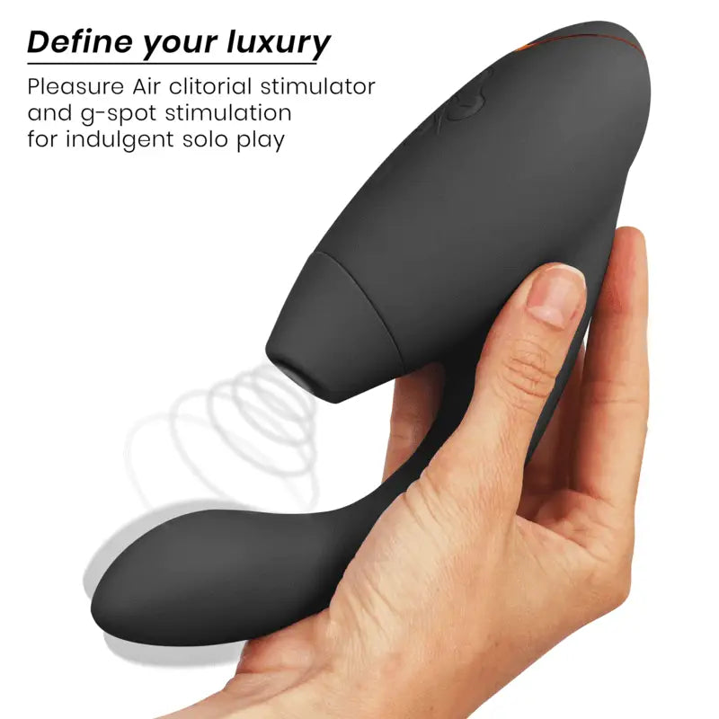 WOMANIZER - DUO 2 ESTIMULADOR PRETO - Sexshoptuga 