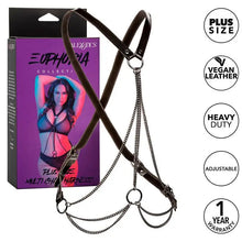 CALEXOTICS - EUPHORIA MULTICANTES HARNESS PREMIUM TAMANHO PLUS - Sexshoptuga  Sexshoptuga 