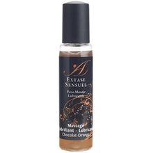 EXTASE SENSUAL - LUBRIFICANTE DE VIAGEM CHOCOLATE E LARANJA 35 ML - Sexshoptuga  Sexshoptuga 