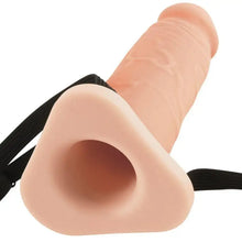 FANTASY X- TENSIONS - SILICONE HOLLOW EXTENSION 20CM - Sexshoptuga  Sexshoptuga 