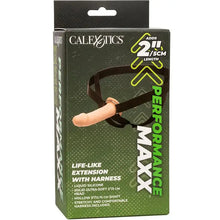 CALEXOTICS - EXTENSO PERFORMANCE MAXX LIFE-LIKE COM ARNÊS PELE LEVE - Sexshoptuga  Sexshoptuga 