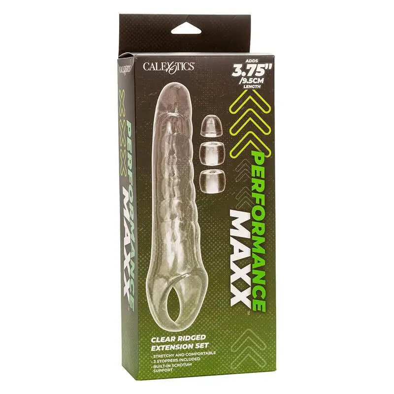 CALEXOTICS - MAXX PENIS EXTENDER AJUSTÁVEL TRANSPARENTE - Sexshoptuga 