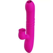 ARMONY - FANNY MULTIFUNÇÃO VIBRADOR DE LÍNGUA DUPLA FÚCSIA EFEITO CALOR - Sexshoptuga  Sexshoptuga 