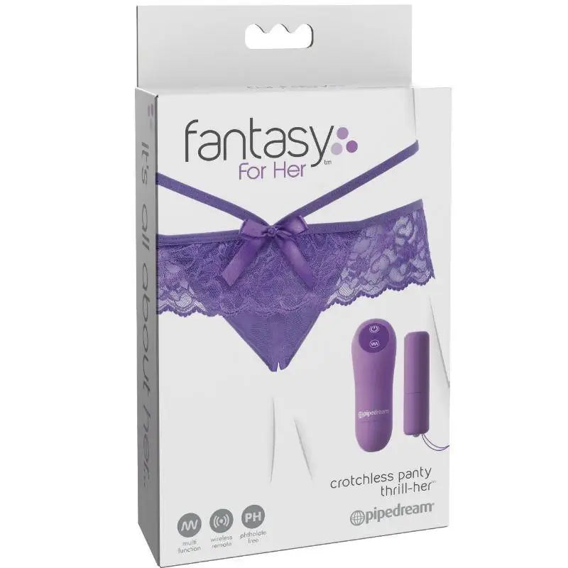 FANTASY FOR HER - PANTY SEM PASTA THRILL-HER - Sexshoptuga 