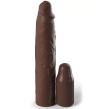 FANTASY X- TENSIONS - PIPEDREAMS SLEEVE 22,86 CM + 7,62 CM PLUG BROWN - Sexshoptuga  Sexshoptuga 