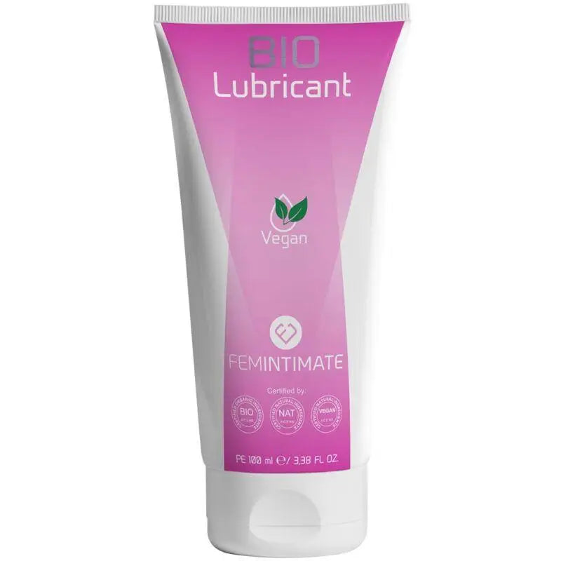 FEMINTIMATE - LUBRIFICANTE BIO VAGINAL VEGANO 100 ML - Sexshoptuga 