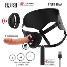 FETISH SUBMISSIVE CYBER STRAP - ARNÊS COM DILDO E BALA CONTROLE REMOTO TECNOLOGIA WATCHME M - Sexshoptuga  Sexshoptuga 