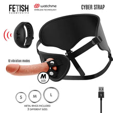 FETISH SUBMISSIVE CYBER STRAP - ARNÊS COM TECNOLOGIA DILDO WATCHME M DE CONTROLE REMOTO - Sexshoptuga  Sexshoptuga 