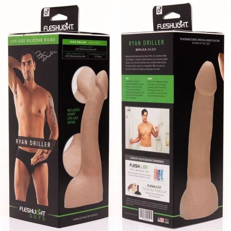 FLESHJACK - RYAN DRILLER DILDO 21 CM - Sexshoptuga 