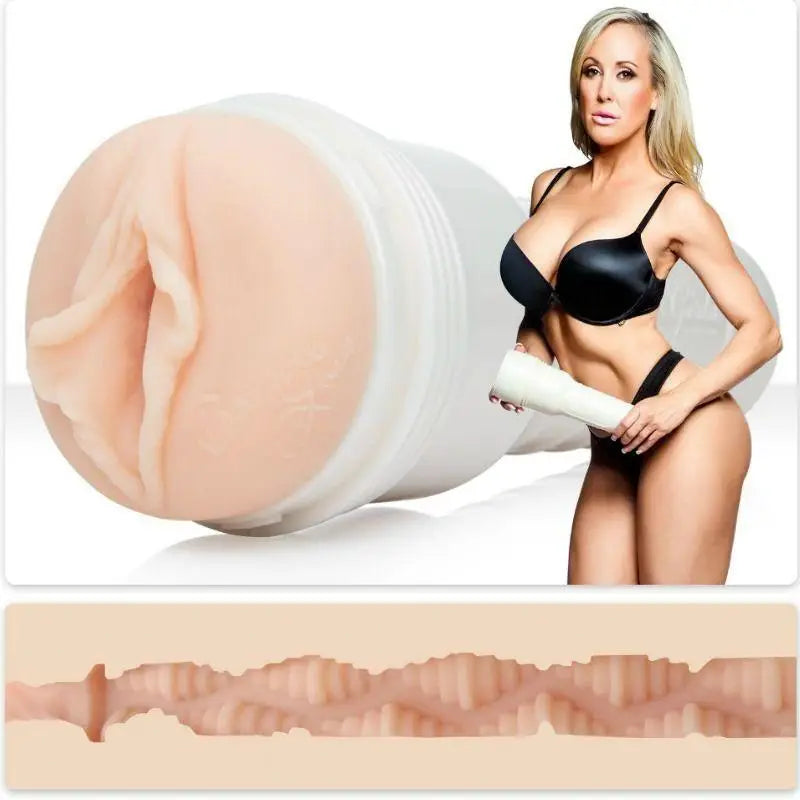 FLESHLIGHT - BRANDI LOVE VAGINA + LANÇAMENTO UNIVERSAL + LUBRIFICANTE AQUA QUALITY 50 ML - Sexshoptuga 