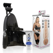 FLESHLIGHT - MIA MALKOVA VAGINA LVL UP + LANÇAMENTO UNIVERSAL + LUBRIFICANTE AQUA QUALITY 50 ML - Sexshoptuga  Sexshoptuga 