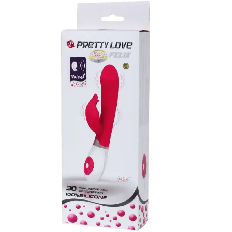 PRETTY LOVE - FLIRTATION FELIX COM VIBRAO DE VOZ - Sexshoptuga 