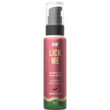 INTT - GEL COMESTÍVEL LICK ME WATERMELON EFEITO CALOR - Sexshoptuga  Sexshoptuga 