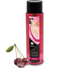 SHUNGA - GEL DE BANHO E DUCHE CEREJA FROSTED 370 ML - Sexshoptuga  Sexshoptuga 