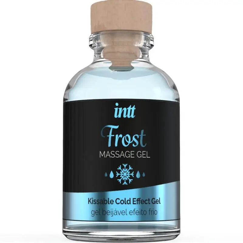 INTT MASSAGE & ORAL SEX - GEL DE MASSAGEM SABOR DE MENTA EFEITO FRIO INTENSO - Sexshoptuga 