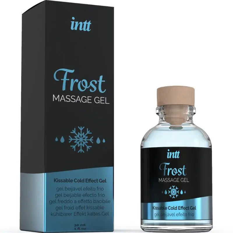 INTT MASSAGE & ORAL SEX - GEL DE MASSAGEM SABOR DE MENTA EFEITO FRIO INTENSO - Sexshoptuga 