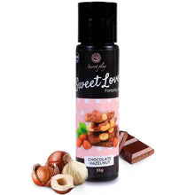 SECRETPLAY - GEL DOCE AMOR CHOCOLATE COM AVELÃ 60 ML - Sexshoptuga  Sexshoptuga 