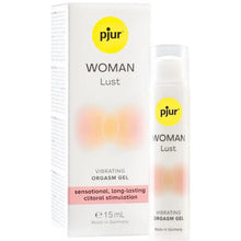 PJUR - GEL VIBRANTE WOMAN LUST PARA ORGASMO 15 ML - Sexshoptuga  Sexshoptuga 