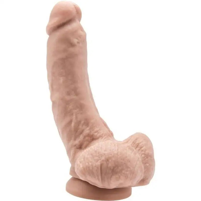 GET REAL - DILDO 20,5 CM COM BOLAS PELE - Sexshoptuga 