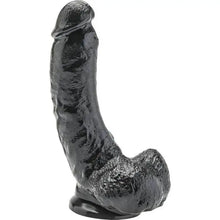 GET REAL - DILDO 20,5 CM COM BOLAS PRETAS - Sexshoptuga  Sexshoptuga 