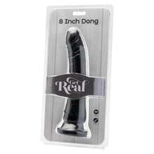 GET REAL - DONG 20,5 CM PRETO - Sexshoptuga  Sexshoptuga 