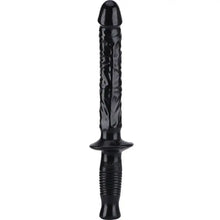 GET REAL - O MANHANDLER 38 CM PRETO - Sexshoptuga  Sexshoptuga 