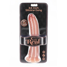 GET REAL - SILICONE DONG 21 CM PELE - Sexshoptuga  Sexshoptuga 