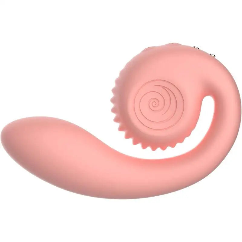 SNAIL VIBE - GIZI ESTIMULADOR DUPLO ROSA - Sexshoptuga 