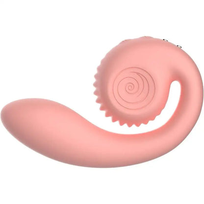 SNAIL VIBE - GIZI ESTIMULADOR DUPLO ROSA - Sexshoptuga 